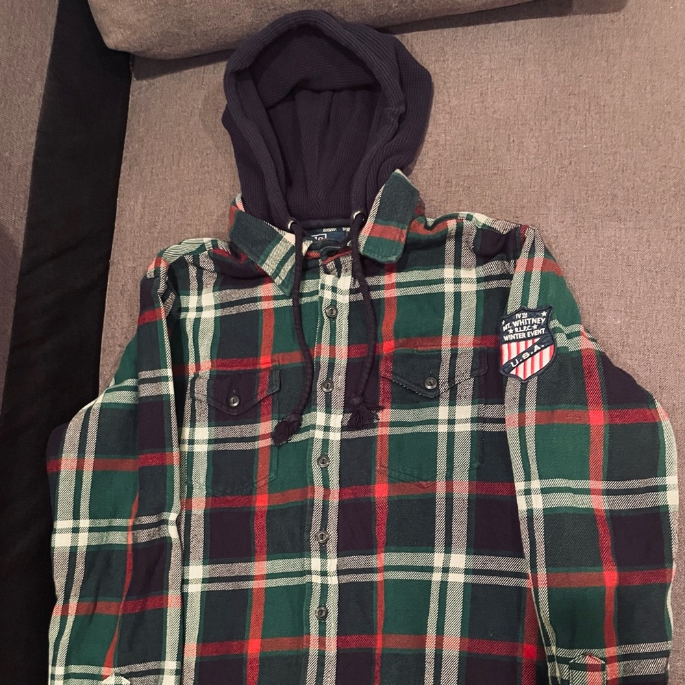 Ralph Lauren thermal hoodie large